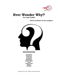 Ever Wonder Why? Jazz Ensemble sheet music cover Thumbnail